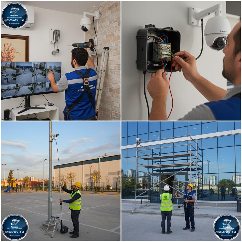 Ankara Güvenlik Kamerası Montajı Profesyonel Kamera Sistemleri ve Kurulum Hizmetleri