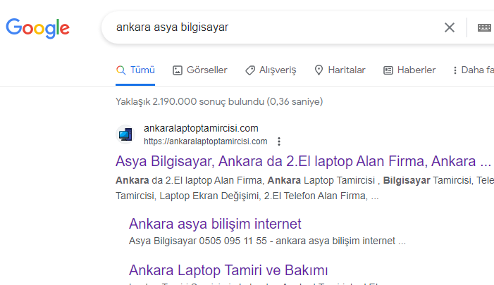 Ufuktepe Bilgisayar Tamiri Bilgisayar Alım Satım