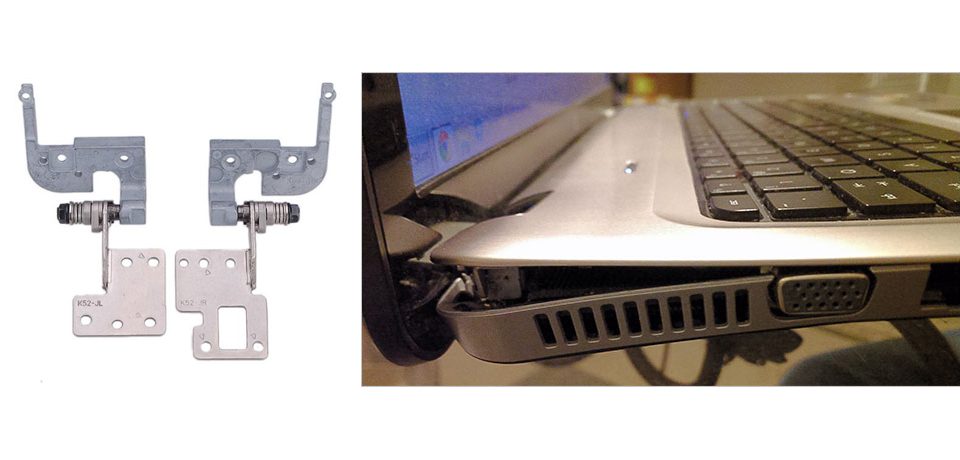 Laptop Menteşe Değişimi